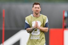 Lionel Messi, capitán de Argentina. Foto: EFE