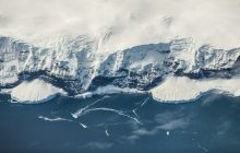La capa de hielo de la Antártida Oriental es la más grande de la Tierra. Foto: EFE