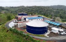 La nueva planta potabilizadora tendrá la capacidad operativa para producir un millón de galones de agua potable por día. Foto. Cortesía