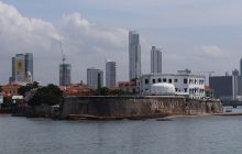  Muralla Colonial de la Punta Chiriquí, en el Casco Antiguo de Ciudad de Panamá. EFE