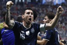 Leo Messi, capitán de Argentina. Foto: EFE