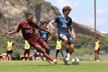 Panamá Sub-20 realizó juego amistoso ante Pachuca. Foto: FPF