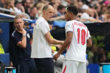 Tuchel recordó que es la primera medalla para Inglaterra desde 1966. Foto: EFE