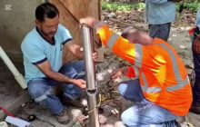 Cuatro pozos ubicados en las comunidades de Vista Hermosa, Sector Ocho de Penonomé, Barriada del Ecológico y Residencia Miraflores, en el distrito de Penonomé, ya han sido rehabilitados con éxito. Foto. Cortesía