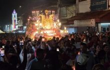 Desde el fin de semana, cientos de peregrinos provenientes de distintos puntos del país, especialmente de la región de Azuero, comenzaron a llegar para cumplir sus promesas de fe. Foto. Thays Domínguez