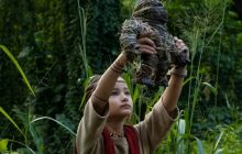 Kaylee Hottle en la película 'Godzilla y Kong: El nuevo imperio'. Foto: Difusión