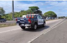 El subcomisionado Carlos Asprilla, jefe de la Zona de Policía de Veraguas  destacó que estos resultados forman parte de los operativos de seguridad y vigilancia preventiva. Foto. Ilustrativa