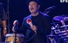  Rubén Blades durante el concierto que ha ofrecido este sábado dentro del marco del Festival La Mar de Músicas. Foto: EFE