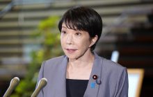 La primera ministra japonesa, Sanae Takaichi. Foto: EFE
