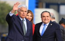 El gobernante panameño destacó además el progreso en las conversaciones. Foto: EFE