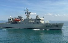 Las aguas de Panamá reciben a unidades navales de siete países. Foto: Cortesía
