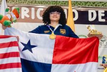 La panameña Alessia Avendaño se corona en torneo panamericano. Foto: Cortesía