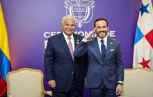 Los presidentes de Panamá y Colombia, José Mulino y De la Espriella se reunieron esta semana. Foto: Cortesía
