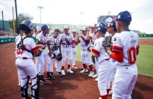 Jugadores de Panamá en la Serie del Caribe Kids. Foto: Cortesía