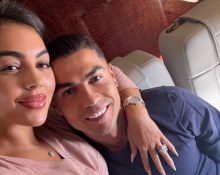 Georgina y Cristiano Ronaldo. Foto: Instagram