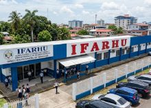 Este medio intentó obtener la postura oficial de los directivos del Ifarhu en Veraguas respecto al reclamo de los padres de familia. Foto. IA