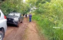 Tras recibir la alerta sobre el violento incidente, unidades de la Policía Nacional se trasladaron rápidamente al lugar y lograron la aprehensión del presunto agresor. Foto. Thays Domínguez