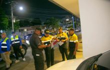 El Mitradel realizó un operativo nocturno. Foto: Cortesía