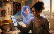 Los jóvenes llevan el uso de la IA a un ámbito personal. Foto: Gemini