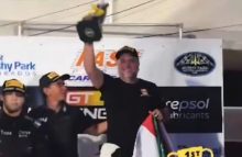 David Carballeda se impone en Barbados Gran Premio de Barbados. Foto: Captura.