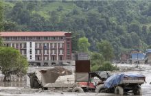 Vista el 26 de agosto de 2026 del desastre tras la riada, en el distrito de Nuwakot (Nepal). Foto: EFE/EPA/ Narendra Shrestha