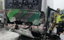 El accidente se registró en el distrito de La Chorrera. Foto: Eric Montenegro