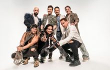 Los exintegrantes del la 'boy band' Menudo. Foto: EFE / The Exclusive Agency