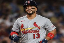 Leonardo Bernal, jugador de los Cardenales de San Luis. Foto: @cardinals