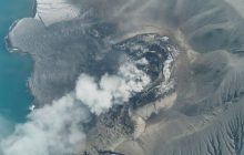 Volcán Anak Krakatoa. Foto: EFE