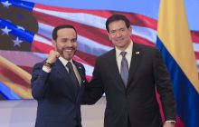 De la Espriella y Rubio en Barranquilla. Foto: EFE