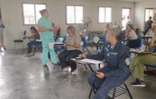 Otra de las medidas adoptadas fue la coordinación con la Policía Nacional (PN) para brindar mayor seguridad en las instalaciones sanitarias.