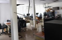 El Ministerio Público y la Dirección de Investigación Judicial (DIJ) se encuentran en su fase inicial de recolección de indicios y peritajes técnicos. Foto. Eric Montenegro