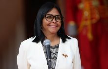 La presidenta encargada de Venezuela, Delcy Rodríguez. Foto: EFE