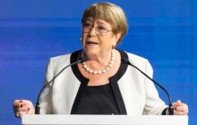 La expresidenta de Chile Michelle Bachelet. Foto: EFE