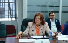 Roxana Méndez sustentó el presupuesto para la vigencia fiscal 2027. Foto: Cortesía 