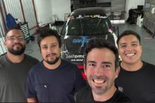 El equipo de trabajo de David Carballeda se encuentra listo para competir en Puebla,. México. Foto: Cortesía