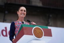 La mandataria mexicana, Claudia Sheinbaum. Foto: EFE