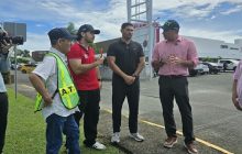 El director de la ATTT, Nicolás Brea, visitó esta semana Chiriquí. Foto: Cortesía