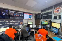 El Centro de Operaciones de Emergencia está en monitoreo permanente de los daños a nivel nacional. Foto: Cortesía Sinaproc