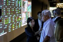 El presidente José Raúl Mulino visitó el megalopuerto de Tuas en Singapur. Foto: Cortesía Presidencia