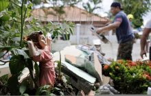 Las mayores afectaciones del sismo son en el interior del país. Foto: EFE