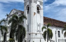 Ver aquella estructura destruida, en un templo que forma parte del patrimonio histórico del país, me produjo una impresión difícil de describir. Foto. Thays Domínguez
