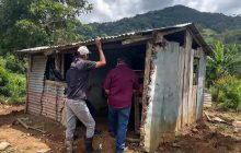 En el corregimiento de La Ermita, en el poblado de La Hipólita, las viviendas también se vieron afectadas.