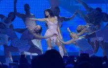 Aitana en el escenario. Foto: EFE