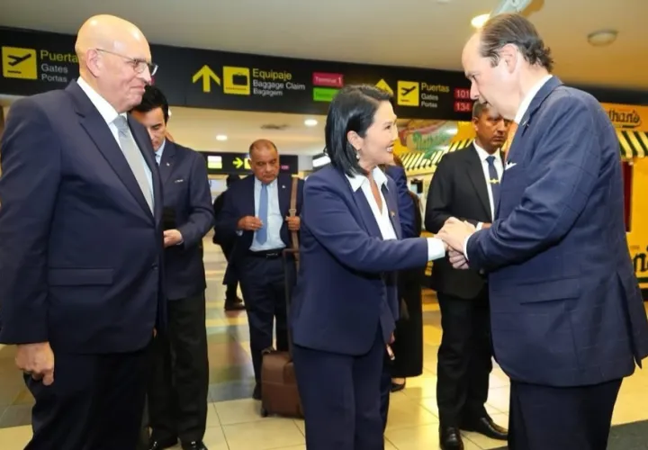 Momento del encuentro. Foto: Cancillería