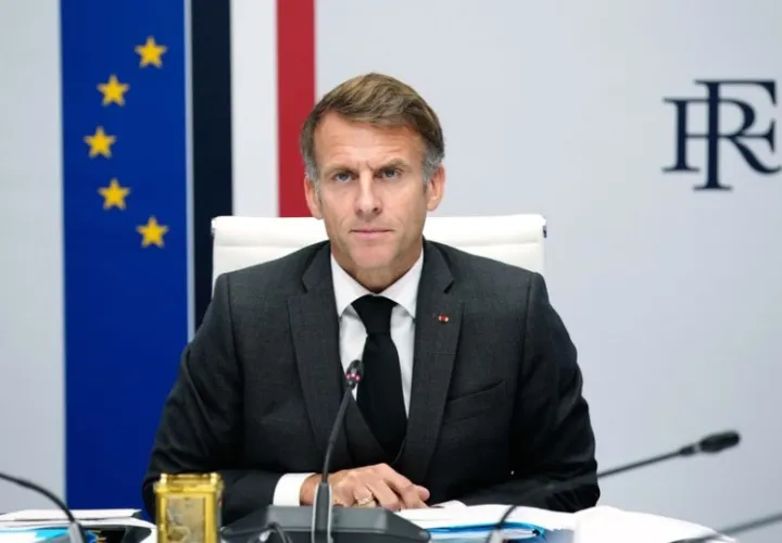 El presidente francés, Emmanuel Macron. Foto: EFE