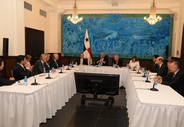 Mulino destacó la reunión como un intercambio de visiones para ofrecer al mundo una mejor perspectiva del potencial de Panamá