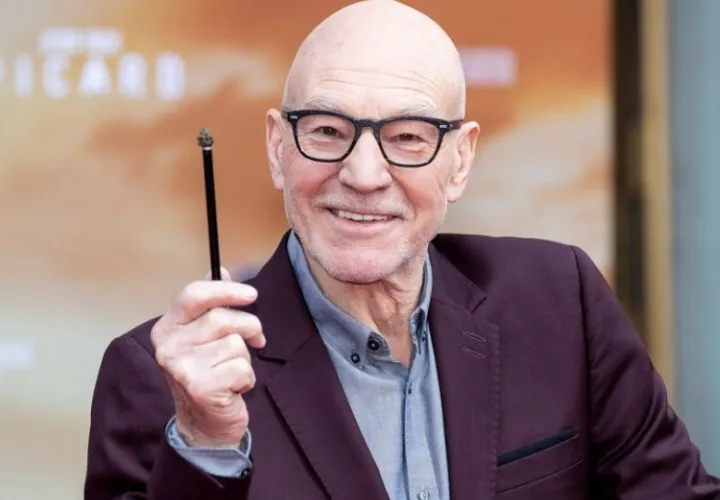 El actor británico Patrick Stewart. Foto: EFE