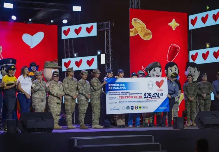 Ministerio de Seguridad ya hizo su donación.