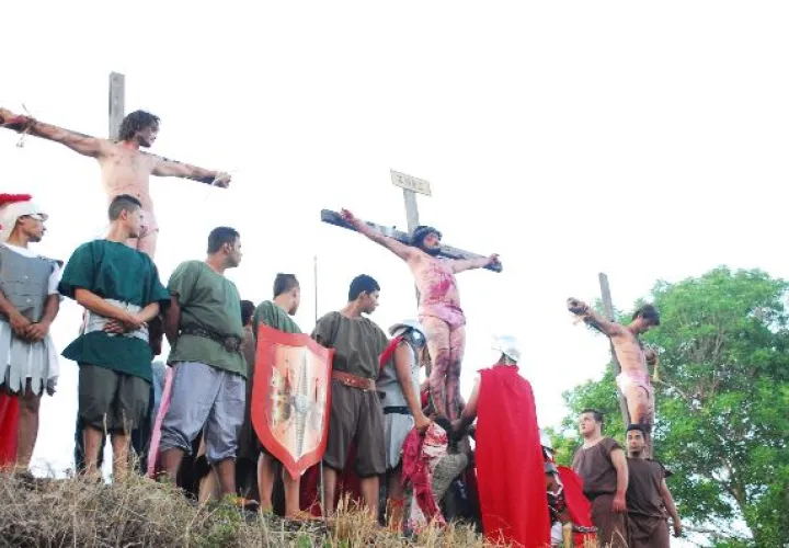 Este año se esperan alrededor de 25 mil personas en la Semana Santa en vivo en Pesé. / Foto Thays Domínguez